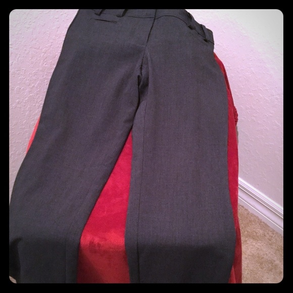 Ann Taylor Loft‎ Dark Gray Pants EUC - Picture 1 of 6